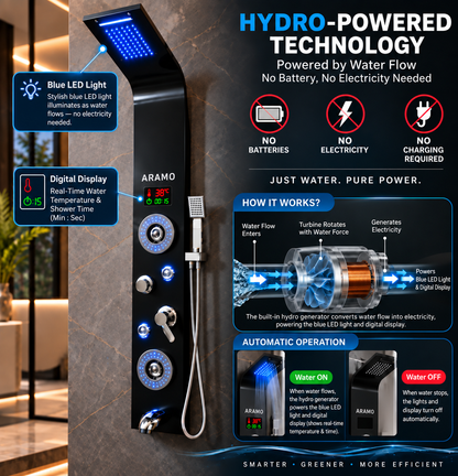 Shower Panel - Flow