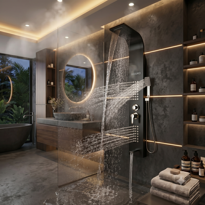 Shower Panel - Wave