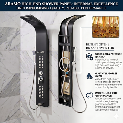 Shower Panel - Wave