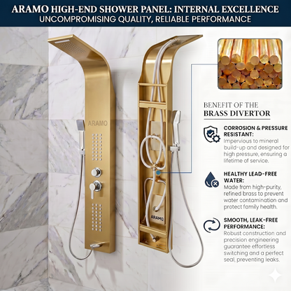 Shower Panel - Wave