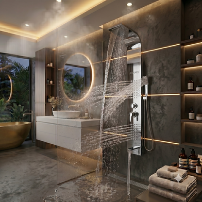 Shower Panel - Wave