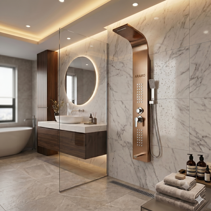 Shower Panel - Wave