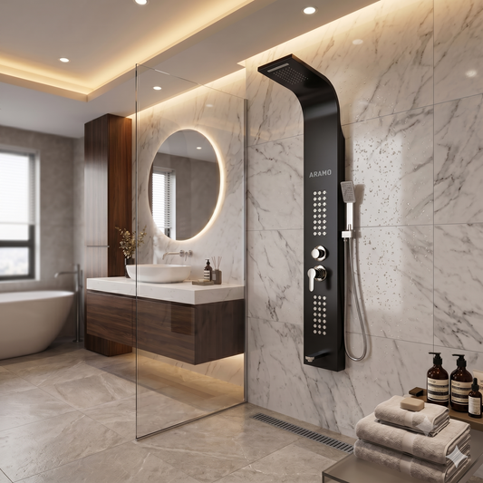 Shower Panel - Wave